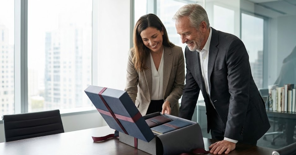 Comparing off the shelf gifts versus bespoke corporate gifting