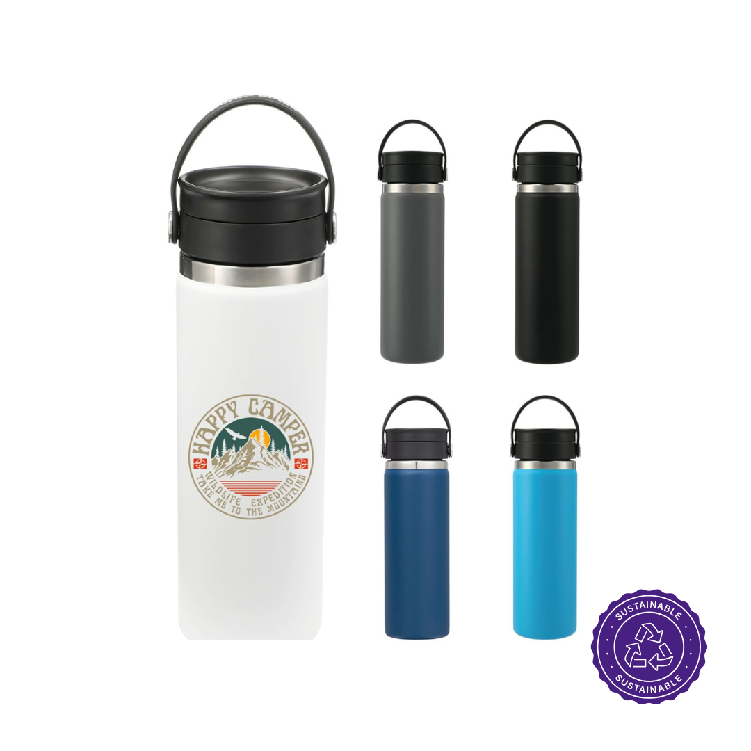 Hydro Flask Wide Mouth 20 oz Bottle with Flex Sip Lid