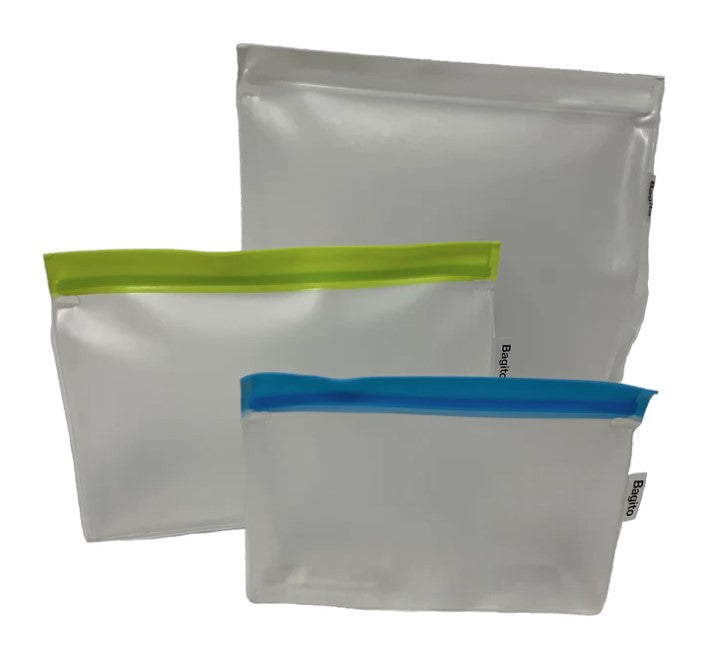Bagito Reusable Zip-Em Kitchen Storage Bags - Individual