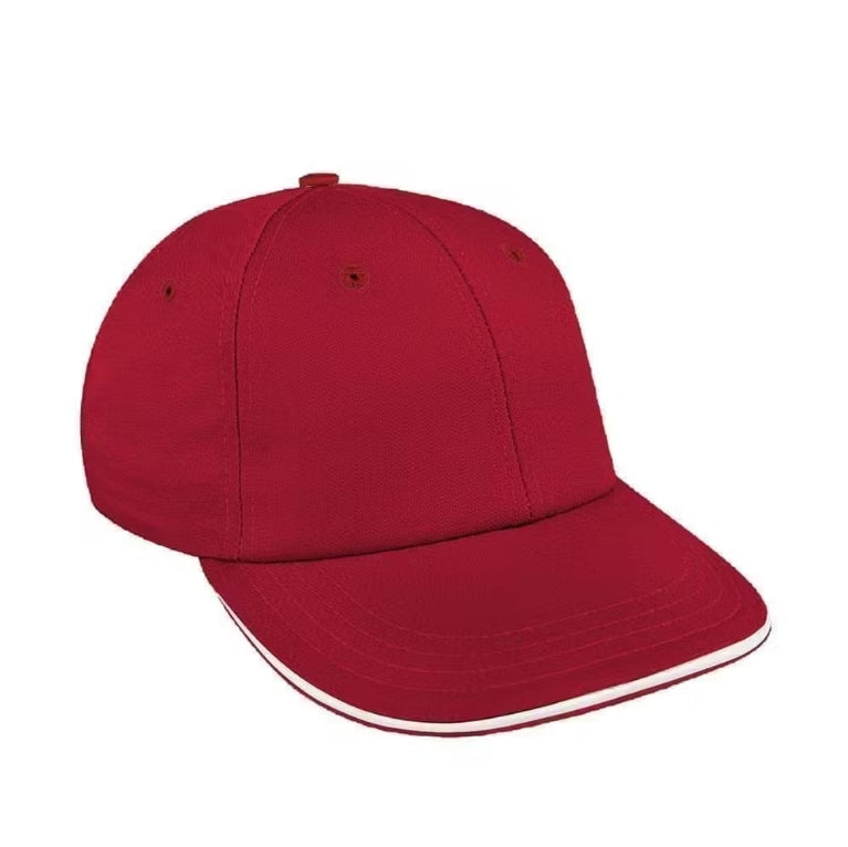 Brushed Slide Buckle Lowstyle Cap