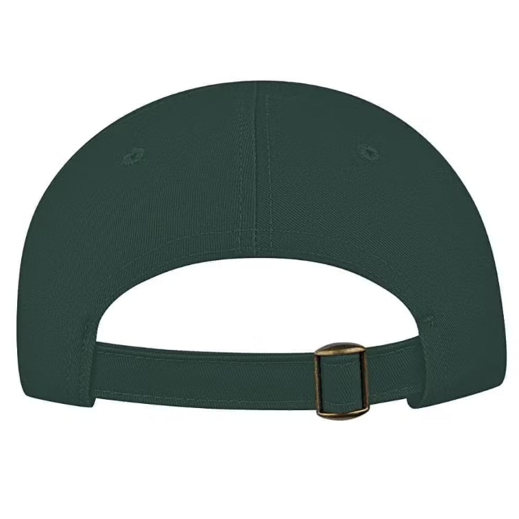 Solid Brushed Slide Buckle Lowstyle Cap