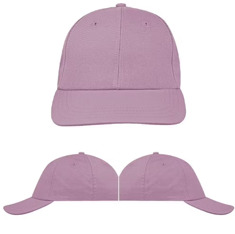 Solid Brushed Slide Buckle Lowstyle Cap