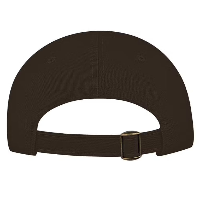 Solid Brushed Slide Buckle Lowstyle Cap