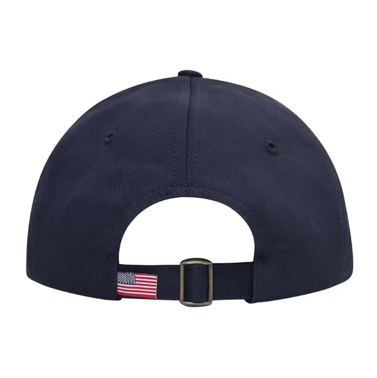 Unstructured Chino Slide Buckle Cap
