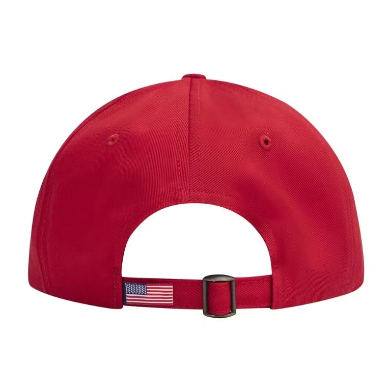 Unstructured Chino Slide Buckle Cap