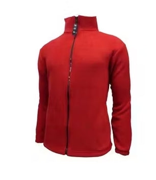 Polyester Anti Pill Fleece Full-Zip Jacket