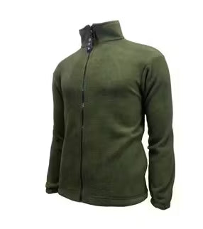 Polyester Anti Pill Fleece Full-Zip Jacket