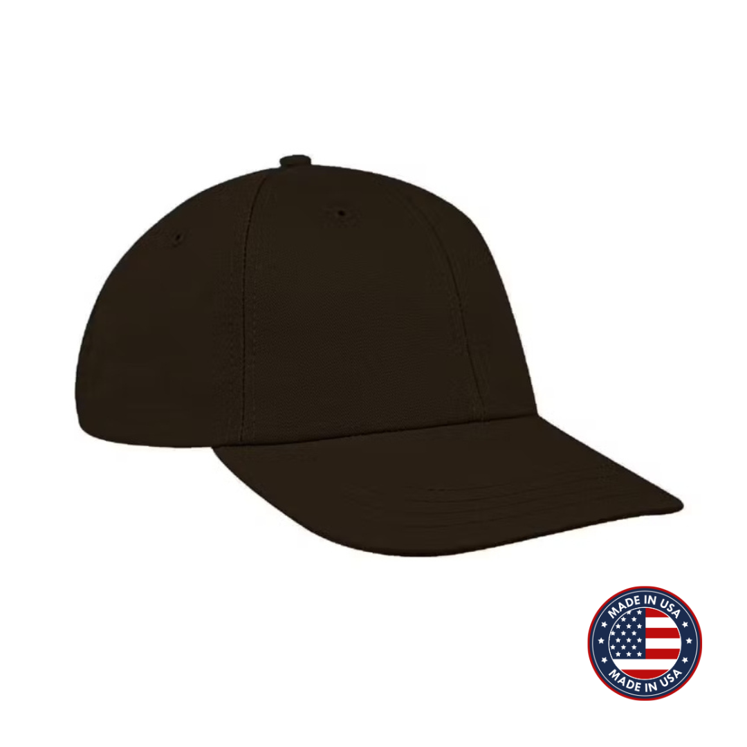 Solid Brushed Slide Buckle Lowstyle Cap