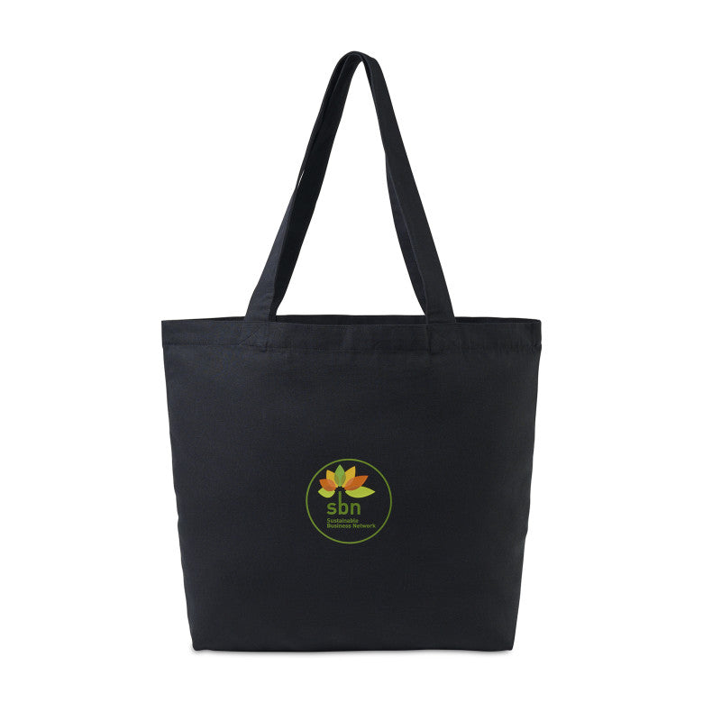 AWARE™ Recycled Cotton Shopper Tote with Interior Zip Pocket