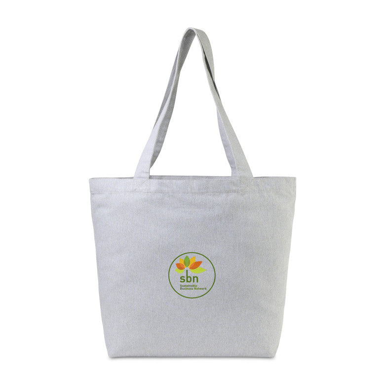AWARE™ Recycled Cotton Shopper Tote with Interior Zip Pocket