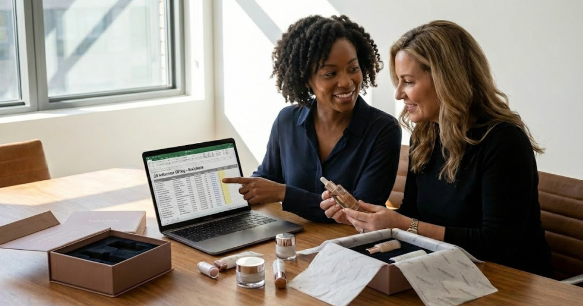 Managing influencer and client gifting without internal overload