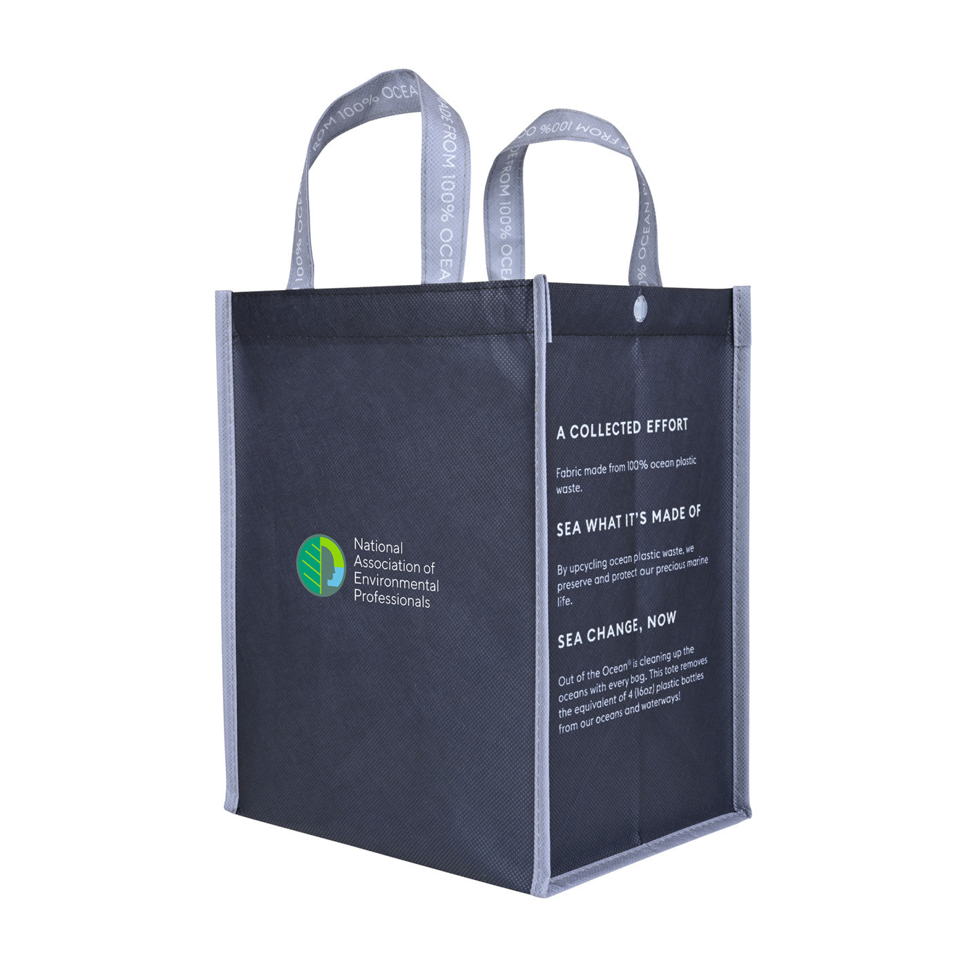 Out of the Ocean Reusable Lunch Shopper with Click N' Stay