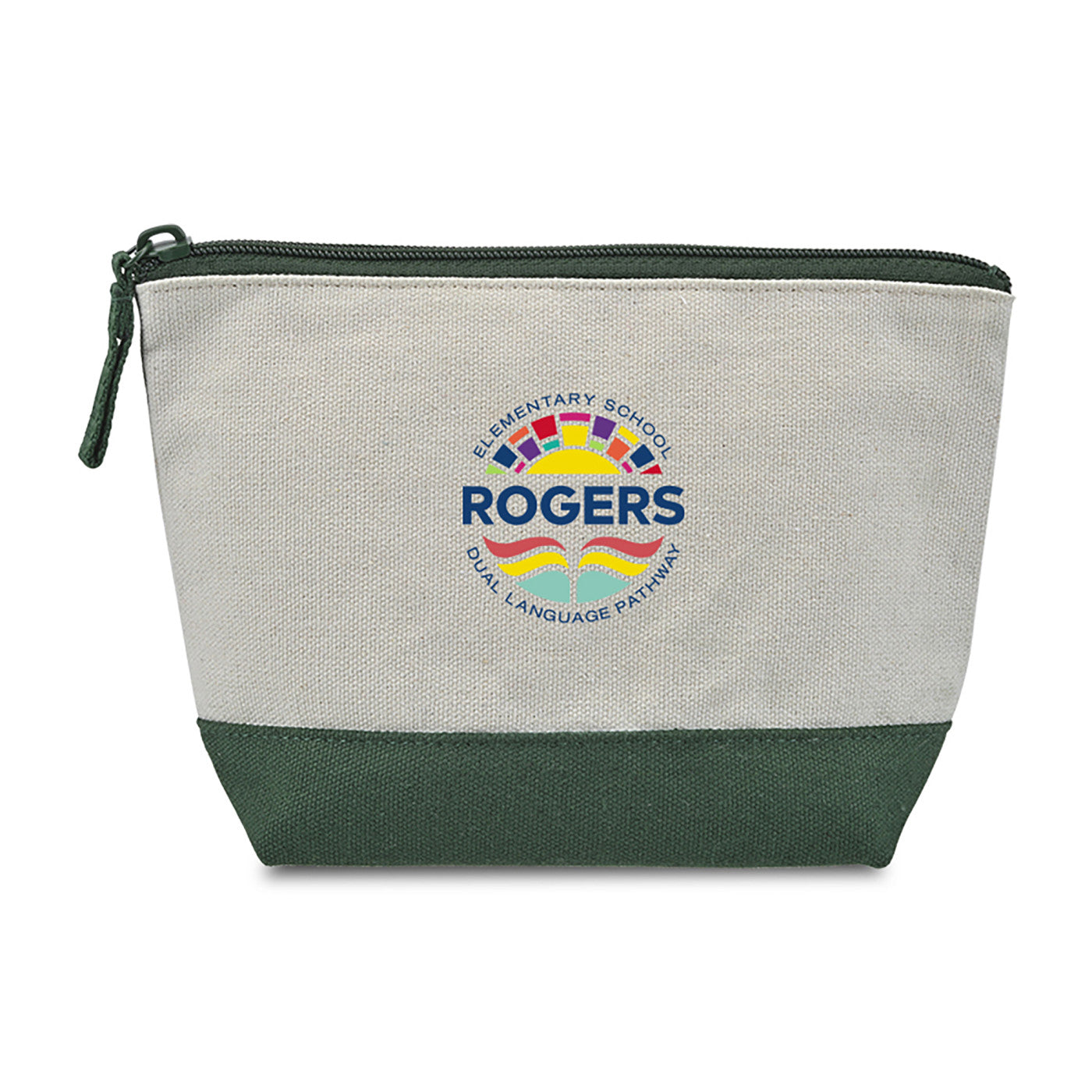 Canvas Zippered Pouch