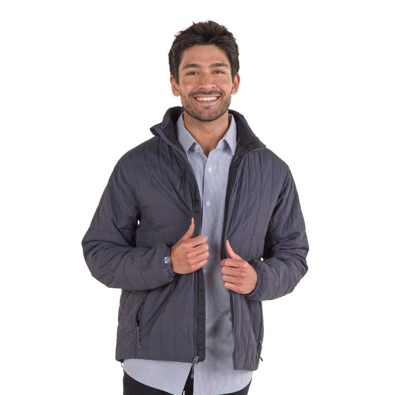 Storm Creek Men's Traveler 60 GSM Insulated Packable Quilted Jacket
