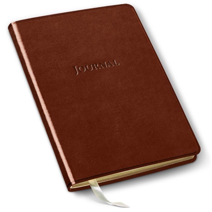 Desk Leather Journal (Ruled) - 8" x 5.5"