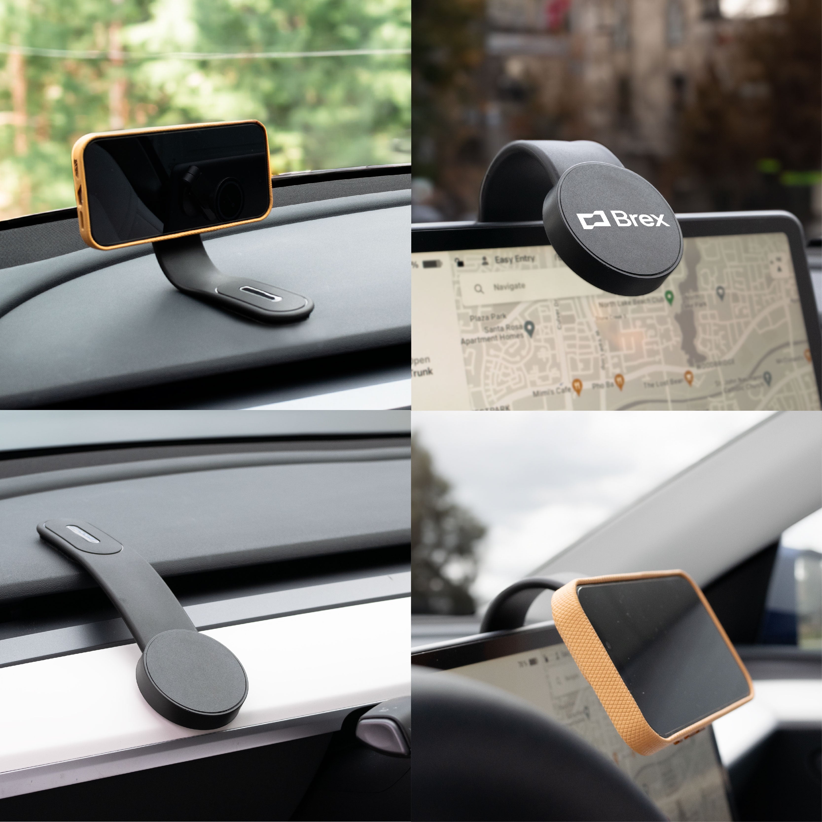 Bendable Magnetic Car Phone Holder