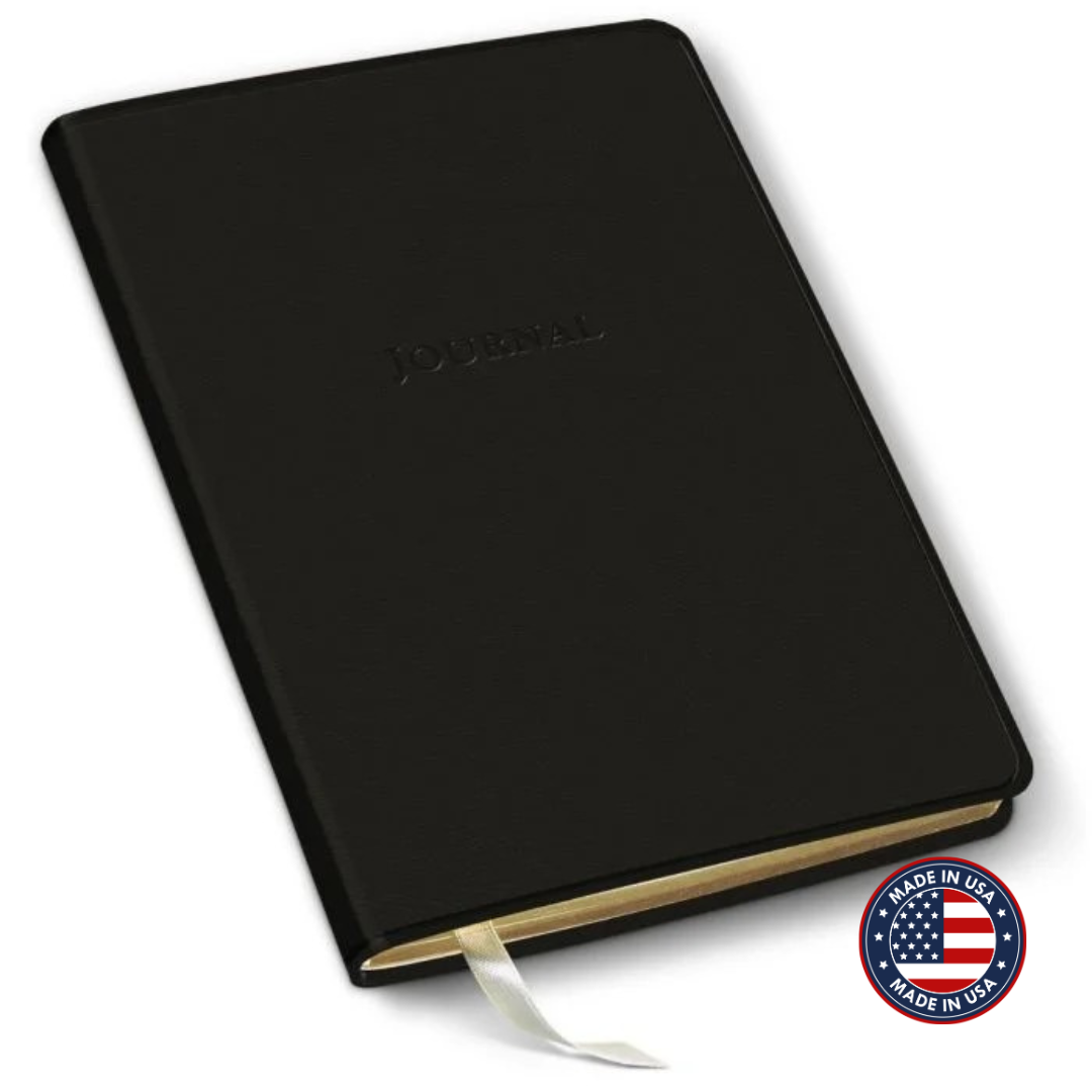 Desk Leather Journal (Ruled) - 8" x 5.5"