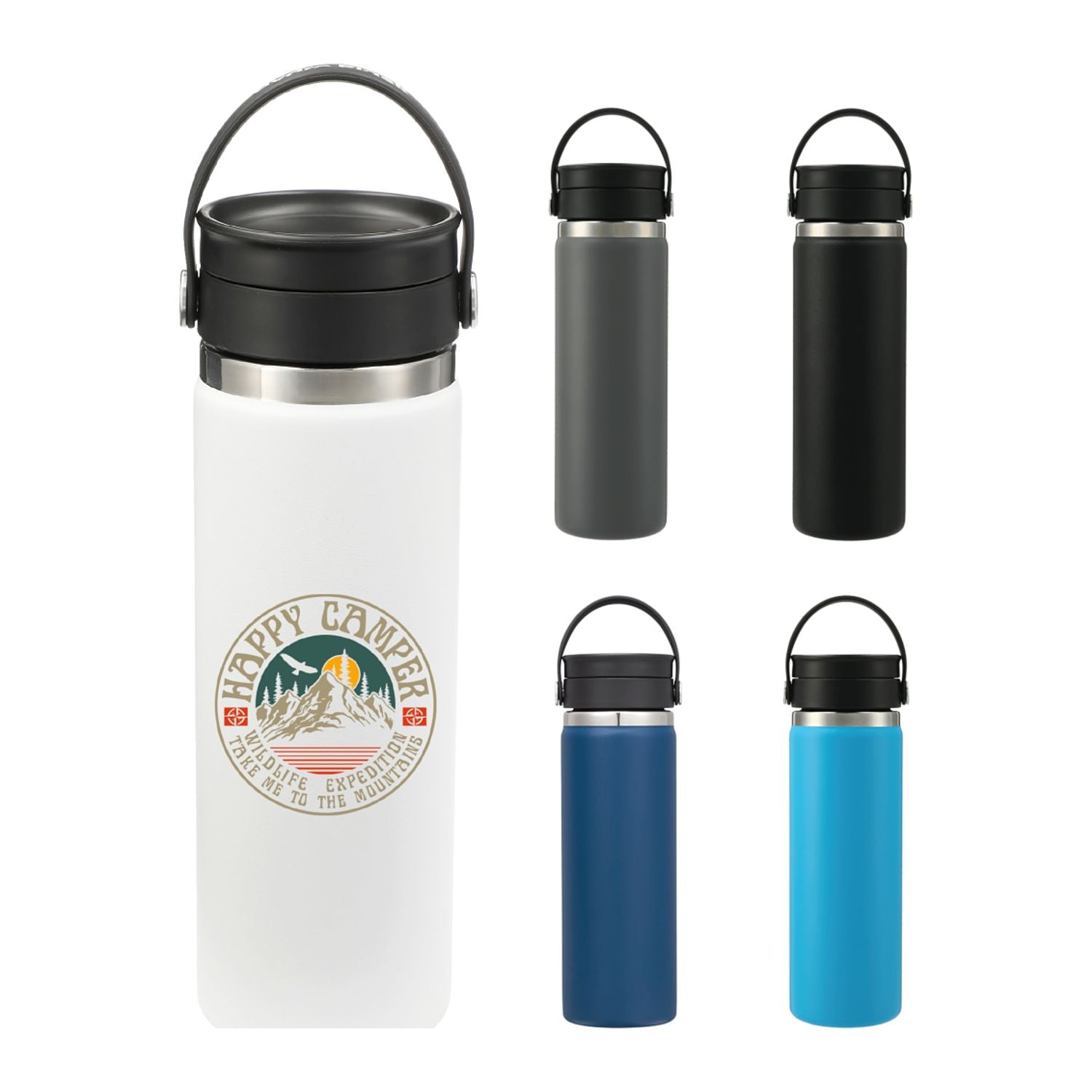 Hydro Flask Wide Mouth 20 oz Bottle with Flex Sip Lid