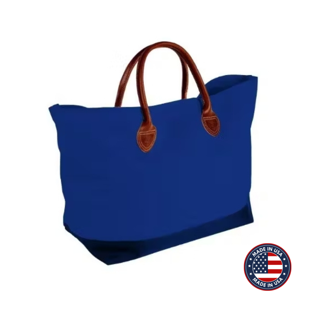 Leather Handle Tote