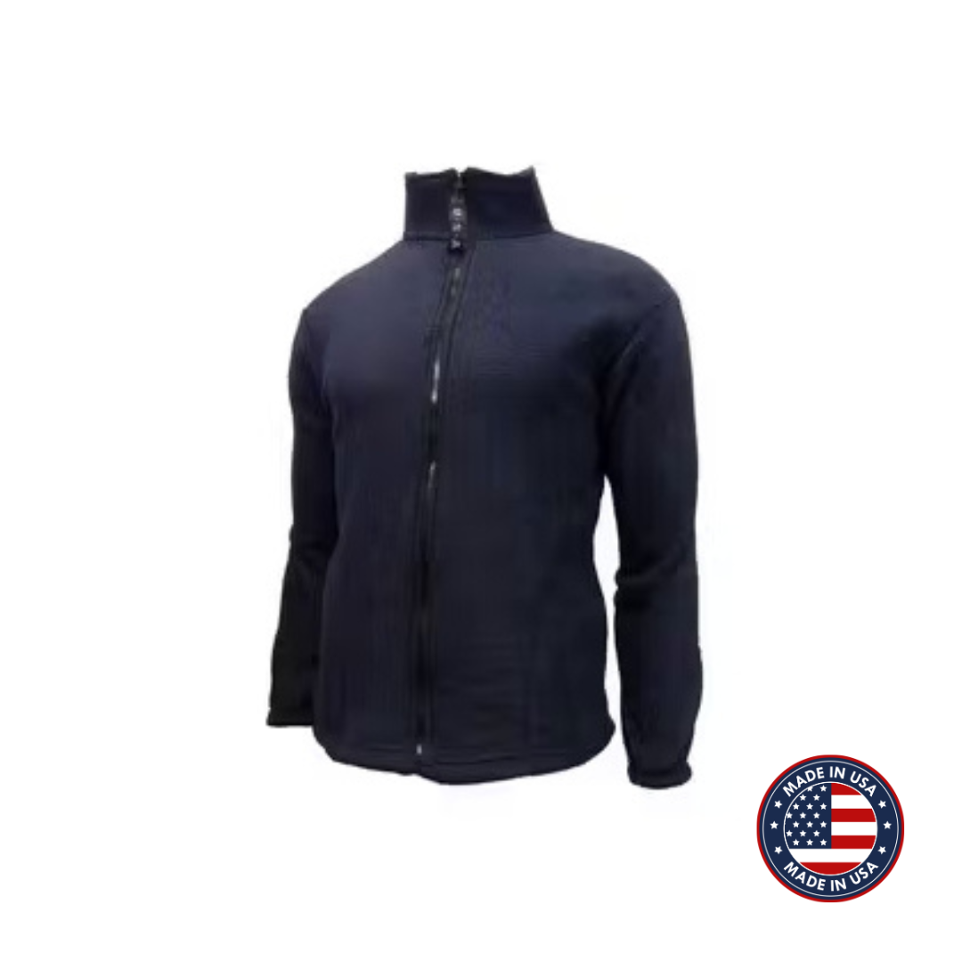 Polyester Anti Pill Fleece Full-Zip Jacket