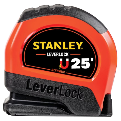 25 ft. Stanley Tools® USA-Made High-Visibility Magnetic LEVERLOCK® Tape Measure