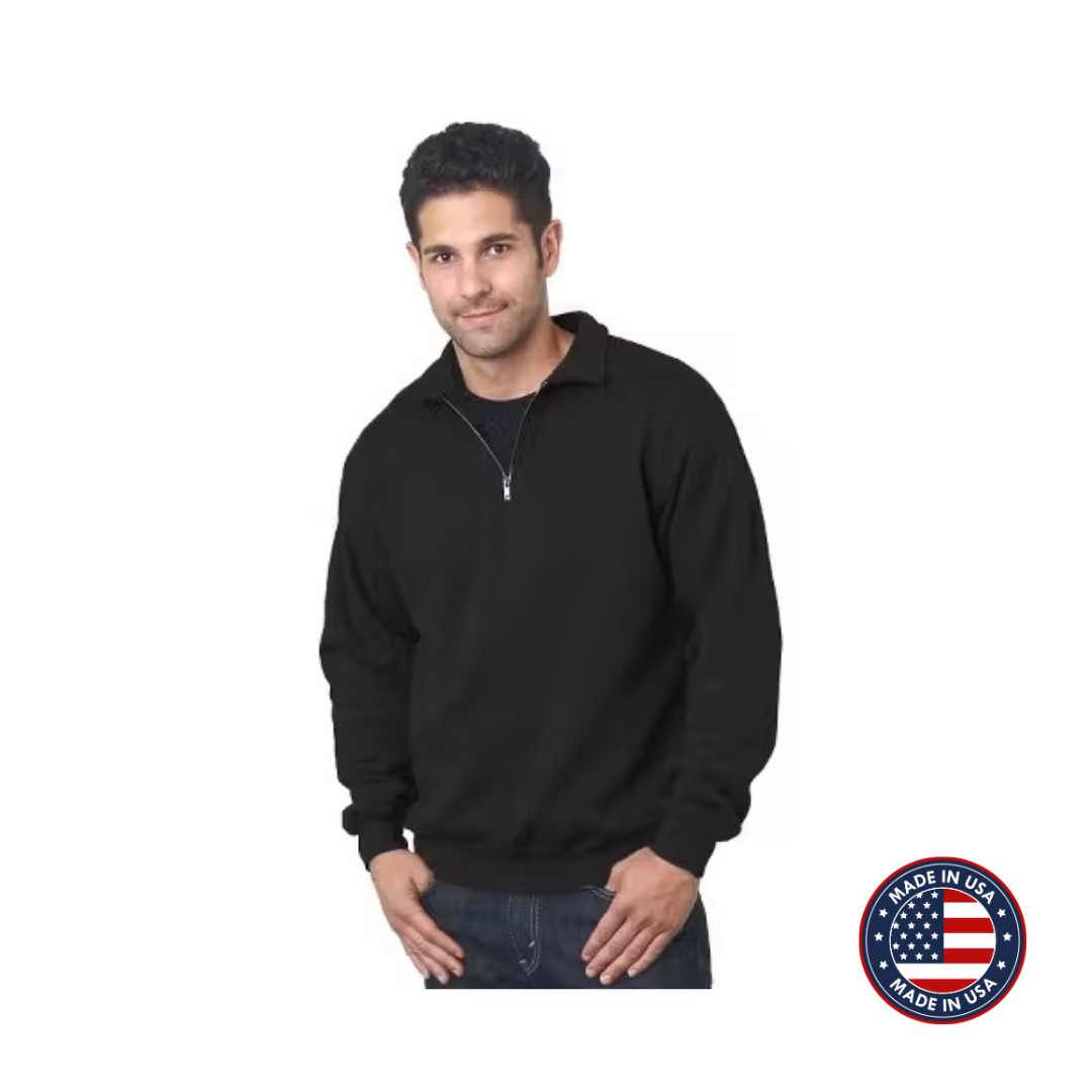 Unisex 1/4-Zip Fleece Pullover