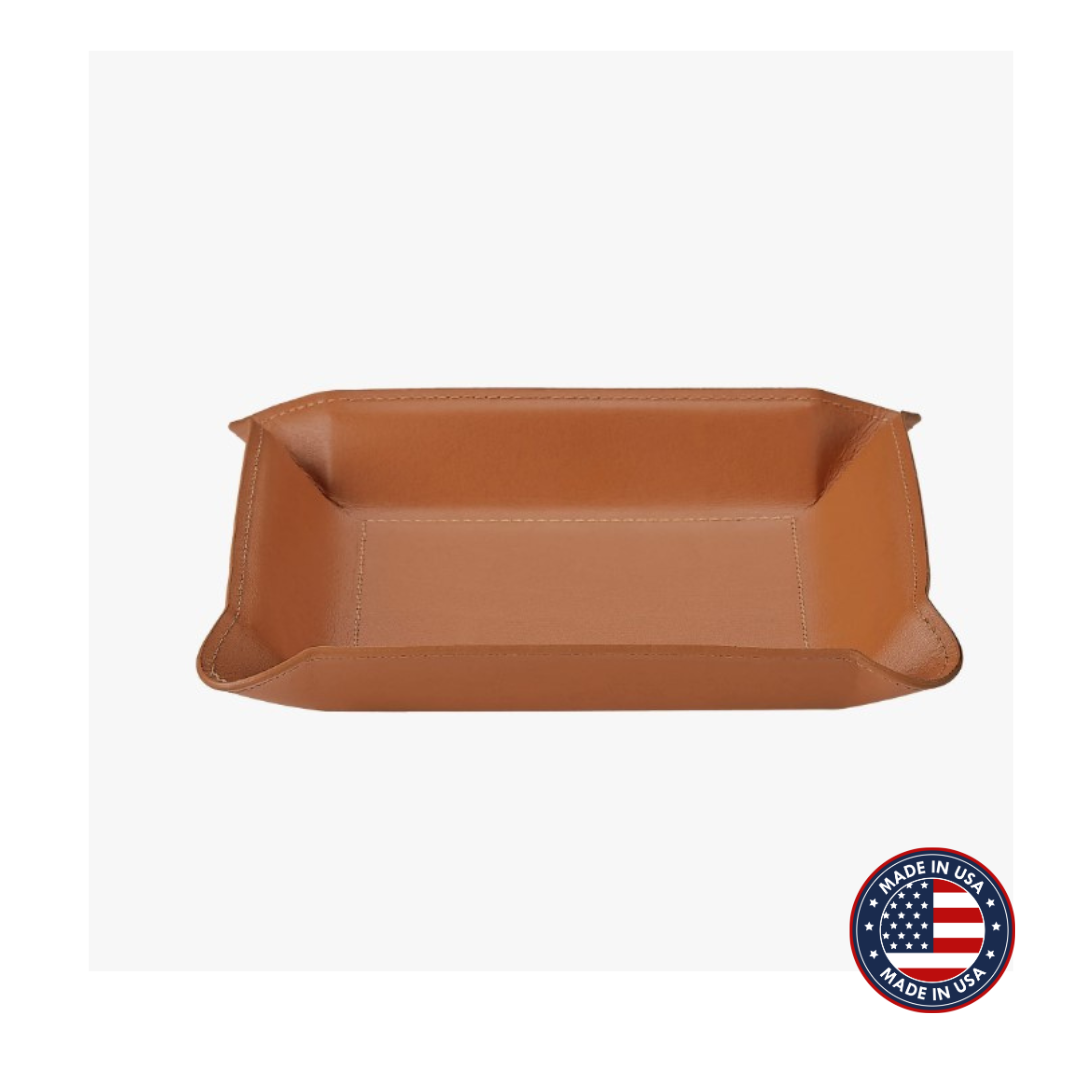 Leather Catchall Tray